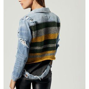 NSF Adams Trucker Jacket NWT's Size Small